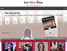 Tablet Screenshot of jeanaliciaelster.com